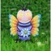 Globo FLAUGI lampe solaire papillon LED de jardin 6 W 3000 K pour extérieur avec interrupteur