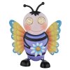 Globo FLAUGI lampe solaire papillon LED de jardin 6 W 3000 K pour extérieur avec interrupteur