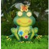 Globo FLAUGI lampe solaire de jardin décorative grenouille à couronne LED pour extérieur