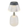 Globo VIONNA lampe solaire de table LED d'extérieur moderne avec interrupteur