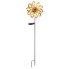 Globo ROSALI lampe solaire de jardin LED tournesol à piquer 3000 Kelvin 6 Watt