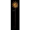 Globo ROSALI lampe solaire de jardin LED tournesol à piquer 3000 Kelvin 6 Watt