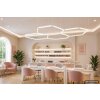 Globo Honeycomb plafonnier LED moderne design hexagonal graphique 11400 lm 4000 K