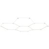 Globo Honeycomb plafonnier LED moderne design hexagonal graphique 11400 lm 4000 K