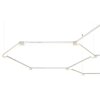 Globo Honeycomb plafonnier LED moderne design hexagonal graphique 11400 lm 4000 K