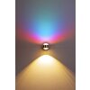 Applique murale Indore LED Aluminium, 2 lumières