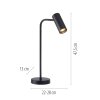 SCHÖNER WOHNEN-Kollektion RIK lampe à poser design orientable GU10 2 W