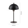 SCHÖNER WOHNEN-Kollektion ALI lampe de table moderne E14 interrupteur sur le câble