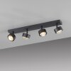 SCHÖNER WOHNEN-Kollektion KULU plafonnier LED barre à 4 spots orientables pour salon