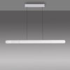 SCHÖNER WOHNEN-Kollektion ADRIANA ROUND LED suspension linéaire, luminaire suspendu 2 flammes, 160 cm, 2700-5000 Kelvin, 2880 Lumen, 24 Watt