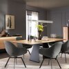 SCHÖNER WOHNEN-Kollektion ADRIANA ROUND LED suspension linéaire, luminaire suspendu 2 flammes, 160 cm, 2700-5000 Kelvin, 2880 Lumen, 24 Watt