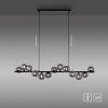 SCHÖNER WOHNEN-Kollektion DUBAI suspension LED à 13 flammes, réglable en hauteur