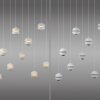 Schöner Wohnen-Kollektion LINI suspension luminaire LED moderne à 11 globes