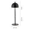 SCHÖNER WOHNEN-Kollektion BELLIS lampe de table LED orientable, interrupteur tactile
