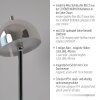 SCHÖNER WOHNEN-Kollektion BELLIS lampadaire de salon LED, lampe sur pied scandinave