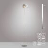 SCHÖNER WOHNEN-Kollektion BELLIS lampadaire LED demi-cercle 126 cm, hauteur réglable