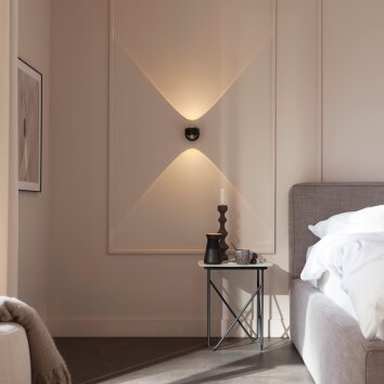 SCHÖNER WOHNEN-Kollektion CHIA LED 2-flammige Wandleuchte Up-Downlight