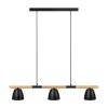 Suspension Nordlux THEO Bois clair, Noir, 3 lumières