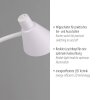 Leuchten Direkt lampadaire liseuse PIXIE, tête orientable, LED 3000 Kelvin blanc chaud