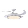 Leuchten Direkt ventilateur de plafond KOPTA LED, blanc réglable 3000-6000 Kelvin