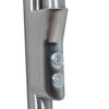 Lampadaire Steinhauer Zodiac LED Acier inoxydable, 2 lumières