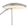 Lampadaire Steinhauer Zodiac LED Acier inoxydable, 2 lumières
