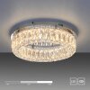 Leuchten Direkt plafonnier LED KULUNKA à facettes, 3000 Kelvin blanc chaud