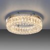 Leuchten Direkt plafonnier LED KULUNKA à facettes, 3000 Kelvin blanc chaud