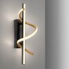 Leuchten Direkt Applique murale LED EMANDA, spirale dorée, 3000 Kelvin blanc chaud