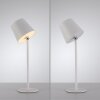 Leuchten Direkt, lampe à poser LED BOTERIA réglable, IP54, blanc chaud, 3000 Kelvin
