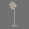 Leuchten Direkt lampe à poser BOTERIA, abat-jour brun inclinable, LED sable