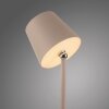 Leuchten Direkt lampe à poser BOTERIA, abat-jour brun inclinable, LED sable