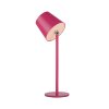 Leuchten Direkt lampe à poser BOTERIA rose, LED 3000 Kelvin, mémoire, abat-jour orientable