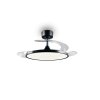 Reality LED ventilateur de plafond lumineux Kasfjord, blanc réglable 2700-6500 Kelvin