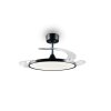 Reality LED ventilateur de plafond lumineux Kasfjord, blanc réglable 2700-6500 Kelvin