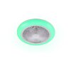 Reality Ventilateur de plafond lumineux Holmsund, blanc réglable 3000-6500 Kelvin