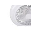 Reality Ventilateur de plafond lumineux Holmsund, blanc réglable 3000-6500 Kelvin