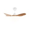 Reality Ventilateur LED Flen, dimmable par télécommande, blanc réglable 2700-6500 Kelvin