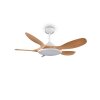 Reality Ventilateur LED Flen, dimmable par télécommande, blanc réglable 2700-6500 Kelvin