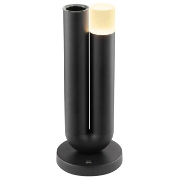 Brilliant Lampe à poser LED Sayu, double tube cylindrique, blanc chaud 2700 Kelvin