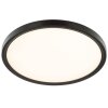 Brilliant, plafonnier LED Galo rond et plat, 3000 Kelvin blanc chaud, pour le couloir