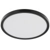 Brilliant, plafonnier LED Galo rond et plat, 3000 Kelvin blanc chaud, pour le couloir