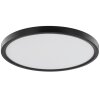 Brilliant, plafonnier LED Galo rond et plat, 3000 Kelvin blanc chaud, pour le couloir