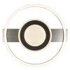 Brilliant Plafonnier LED rond Maureen, cercles concentriques, 3 000 Kelvin blanc chaud