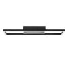 Brilliant plafonnier LED moderne Besson, RGB, blanc réglable 3000-6500 Kelvin, télécommande