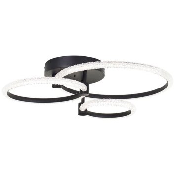 Brilliant plafonnier LED Aydin, dimmable par télécommande, blanc réglable 3000-7000 Kelvin