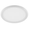 Brilliant Plafonnier LED Carloz rond et plat, avec mémoire, 3000 Kelvin blanc chaud