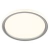 Brilliant Plafonnier Carloz LED rond avec fonction mémoire, 3000 Kelvin blanc chaud