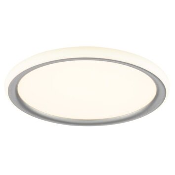 Brilliant Plafonnier Carloz LED rond avec fonction mémoire, 3000 Kelvin blanc chaud