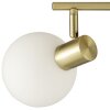 Brilliant Spot de plafond Cony, style campagne, avec 2 abat-jour blancs et têtes orientables